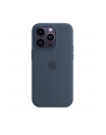 apple Etui silikonowe z MagSafe do iPhone 14 Pro - sztormowy błękit - nr 8