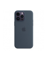 apple Etui silikonowe z MagSafe do iPhone 14 Pro Max - sztormowy błękit - nr 14