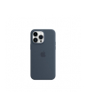 apple Etui silikonowe z MagSafe do iPhone 14 Pro Max - sztormowy błękit - nr 15
