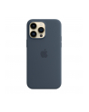 apple Etui silikonowe z MagSafe do iPhone 14 Pro Max - sztormowy błękit - nr 2
