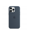 apple Etui silikonowe z MagSafe do iPhone 14 Pro Max - sztormowy błękit - nr 3