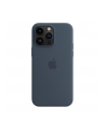apple Etui silikonowe z MagSafe do iPhone 14 Pro Max - sztormowy błękit - nr 4