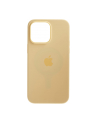 apple Etui silikonowe z MagSafe do iPhone 14 Pro Max - bladożółte - nr 10