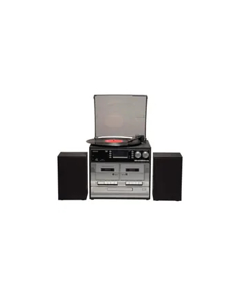 Gramofon Denver MRD-166, radio FM, odtwarzacz CD, MP3, magnetofon