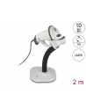 delock Skaner kodów kreskowych 1D Laser szary 90565 - nr 15