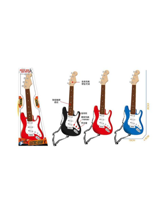 bigtoys Gitara Rockowa na baterie BZG9998 mix cena za 1 szt główny
