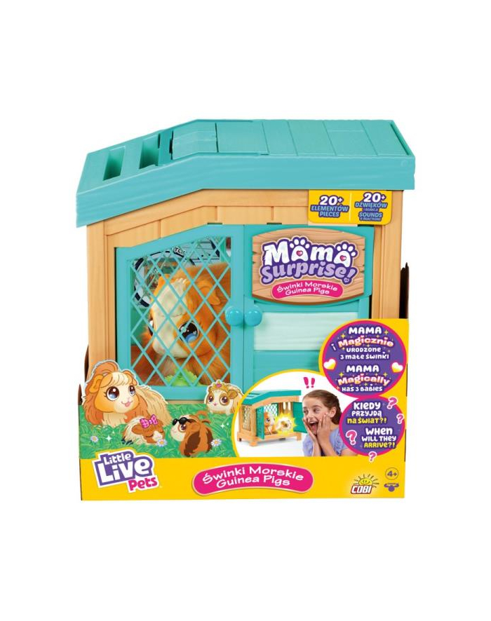 cobi Little Live Pets 26410 Mama Suprise Świnka morska główny