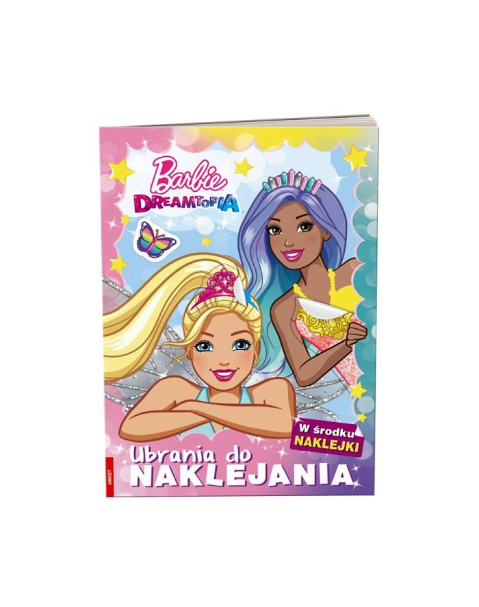 ameet Książka Barbie Dreamtopia. Ubrania do naklejania SDL-1402 główny