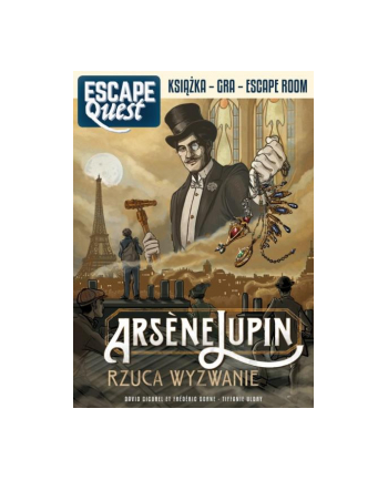 Książeczka Escape Quest. Arsene Lupin rzuca wyzwanie Egmont