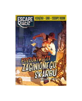 Książeczka Escape Quest. Poszukiwacze zaginionego skarbu Egmont