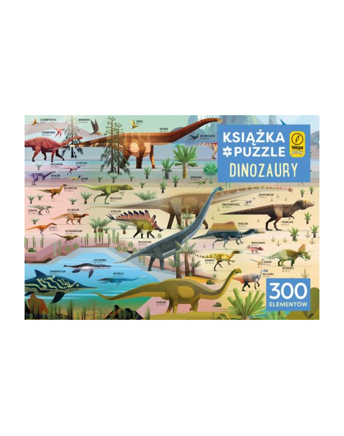foksal Książka i puzzle II. Dinozaury główny