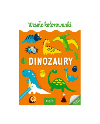 foksal Kolorowanka A4. Dinozaury. Wyd II