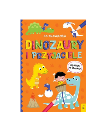 foksal Książka Wszystko o dinozaurach. Dinozaury i przyjaciele