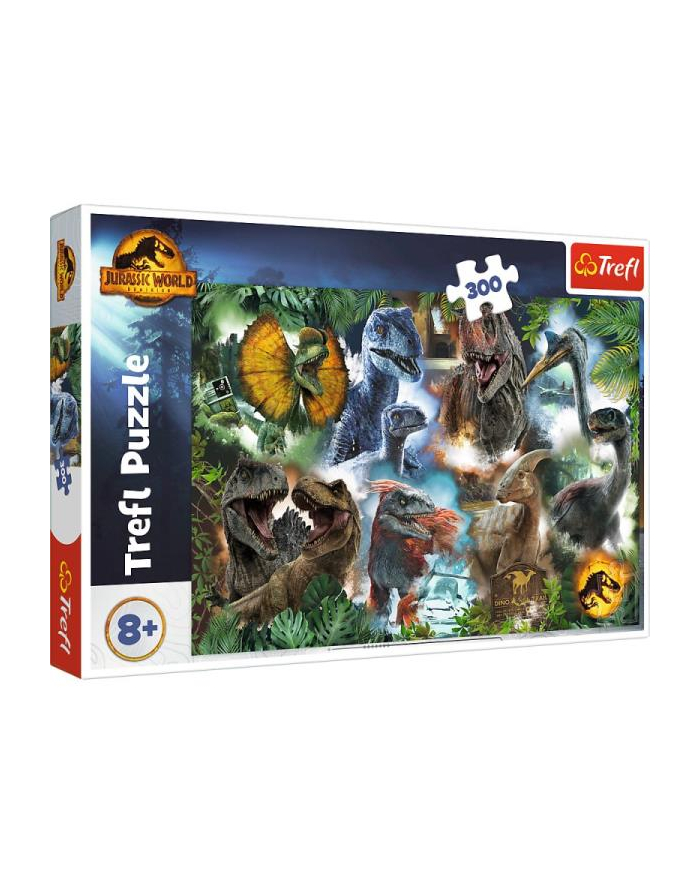 Puzzle 300el Ulubione dinozaury 23013 Trefl główny