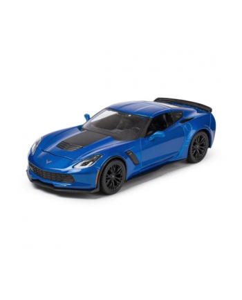 MAISTO 31133-49 Corvette Z06 2015 niebieski 1:24