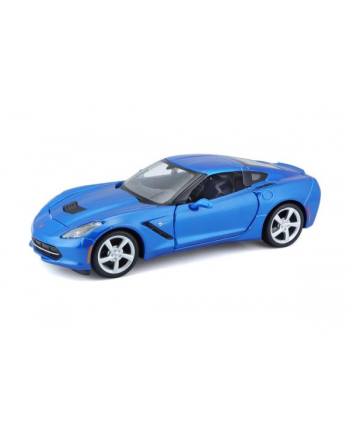 MAISTO 31505 Corvette Sting Coupe 2014 niebieski 1:24