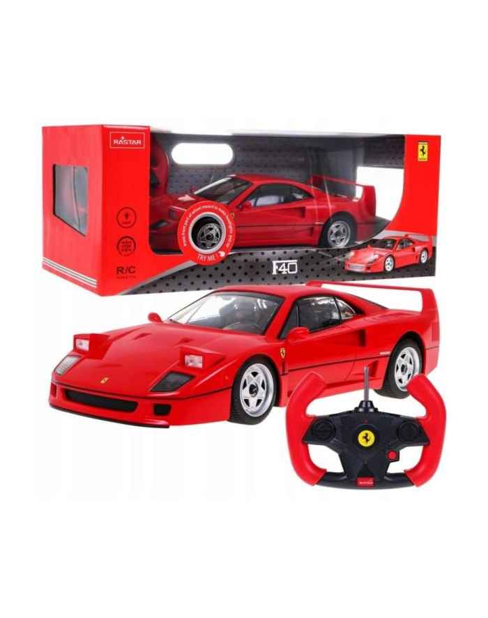 ciuciubabka Samochód Ferrari F40 akmulator + otwierane światła 1:14 główny
