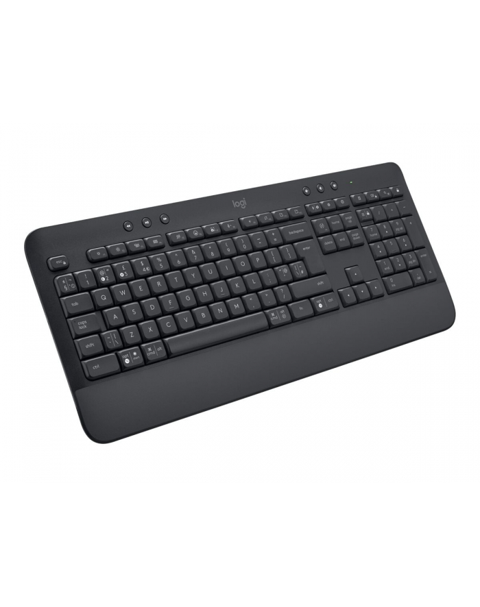 logitech Klawiatura bezprzewodowa K650 Signature Graphite US główny