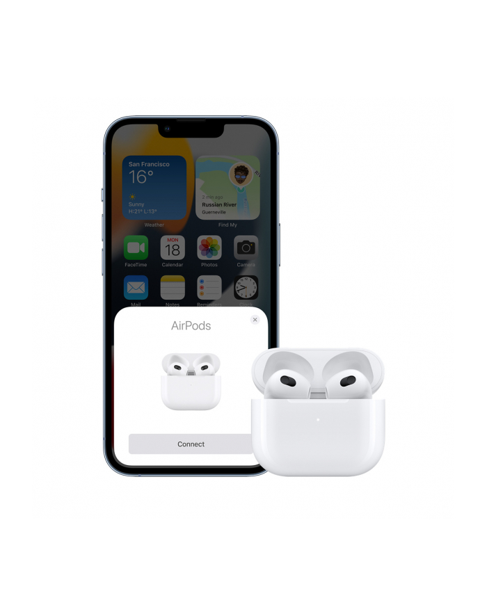 apple Słuchawki AirPods (3. generacji) z etui ładującym Lightning główny