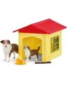 Schleich 42573 Przytulna buda dla psa Farm World - nr 1