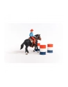 Schleich 42576 Kowbojka i wyścig wokół beczek Farm World - nr 16
