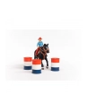 Schleich 42576 Kowbojka i wyścig wokół beczek Farm World - nr 18