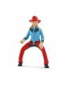 Schleich 42576 Kowbojka i wyścig wokół beczek Farm World - nr 9
