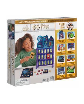 Hogwart pełen gier – 8 gier Harry Potter 6065471 Spin Master