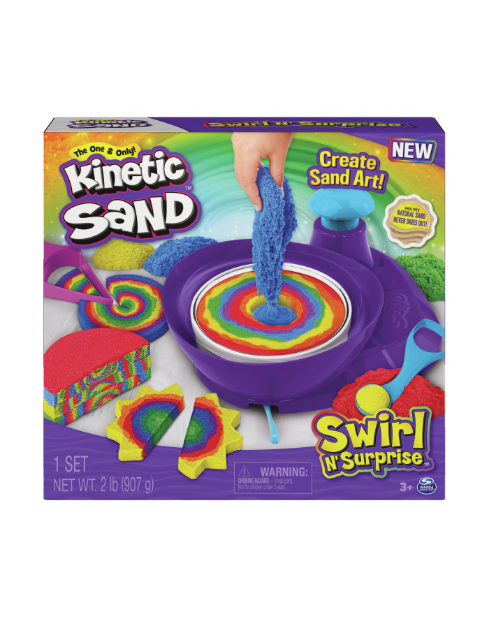 Kinetic Sand - Zakręcone kolory 6063931 Spin Master główny