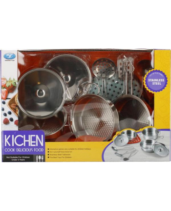 euro-trade Naczynia kuchenne metalowe 501269 Mega Creativ