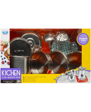 euro-trade Naczynia kuchenne metalowe 501271 Mega Creativ