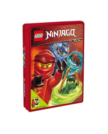 ameet Zestaw książek LEGO NINJAGO z klockami Z TIN-6705