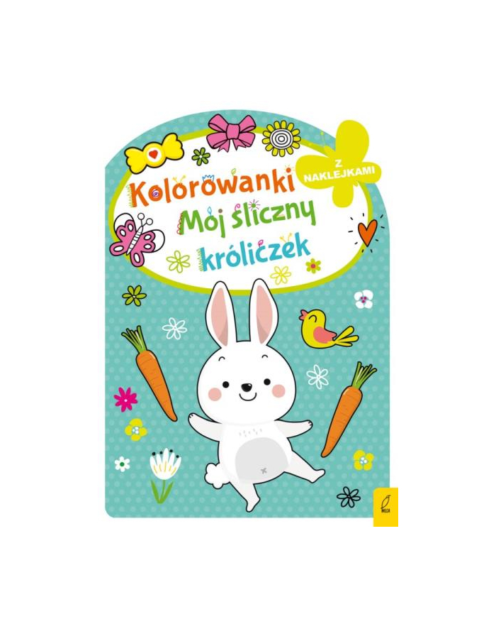 foksal Książeczka Kolorowanka z wykrojnikiem. Mój śliczny króliczek główny