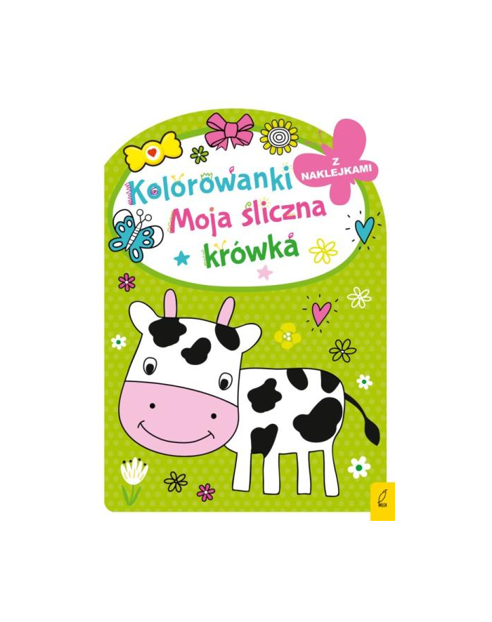foksal Książeczka Kolorowanka z wykrojnikiem. Moja śliczna krówka główny