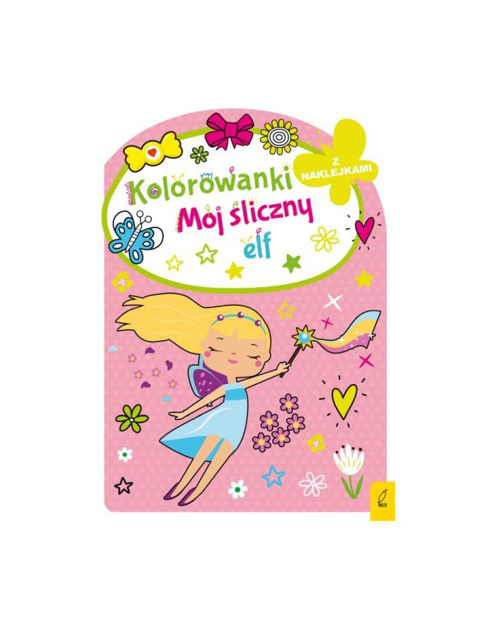 foksal Książeczka Kolorowanka z wykrojnikiem. Mój śliczny elf główny