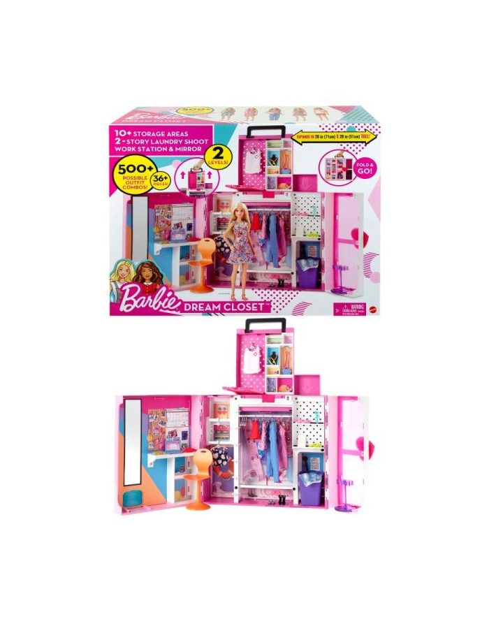 Barbie Garderoba zestaw HBV28 MATTEL główny