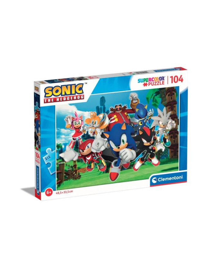 Clementoni 27159 CLEMENTONI 8005125271597 Clementoni Puzzle 104el Sonic ...