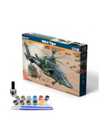 olymp aircraft Model helikoptera do sklejania PAH-2 Tigre 1:72 + farby, klej SD-58