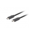 lanberg Kabel USB-C M/M 3.1 gen 2 0.5M 10GB/S PD100W czarny - nr 4