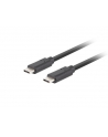 lanberg Kabel USB-C M/M 3.1 gen 2 0.5M 10GB/S PD100W czarny - nr 9