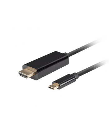 lanberg Kabel USB-C(M)-> HDMI(M)1M 4K 60HZ czarny