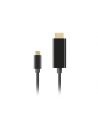 lanberg Kabel USB-C(M)->HDMI(M) 4K 60HZ 3M czarny - nr 12