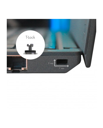 dicota Blokada laptopa Security T-Lock Ultra Slim V2 masterkeyed