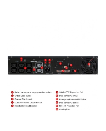 cyberpower PR2200ELCDSL1980W2200VAUSBAVR4ms