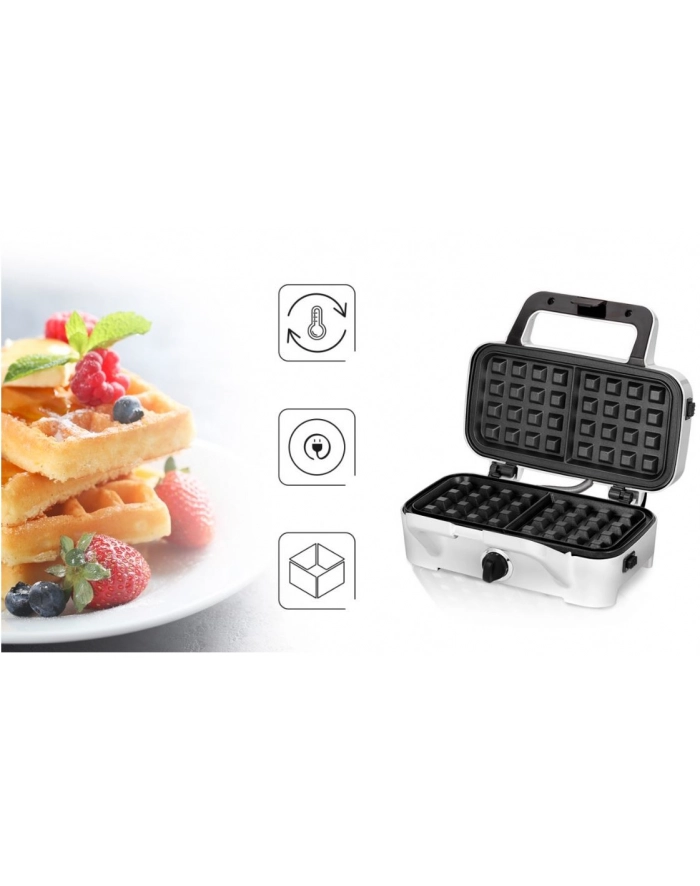 mpm Opiekacz do kanapek/gofrownica/grill 3w1 MOP-33M główny