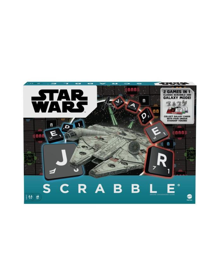 Scrabble Star Wars. Gwiezdne Wojny HJD08 p6 MATTEL główny