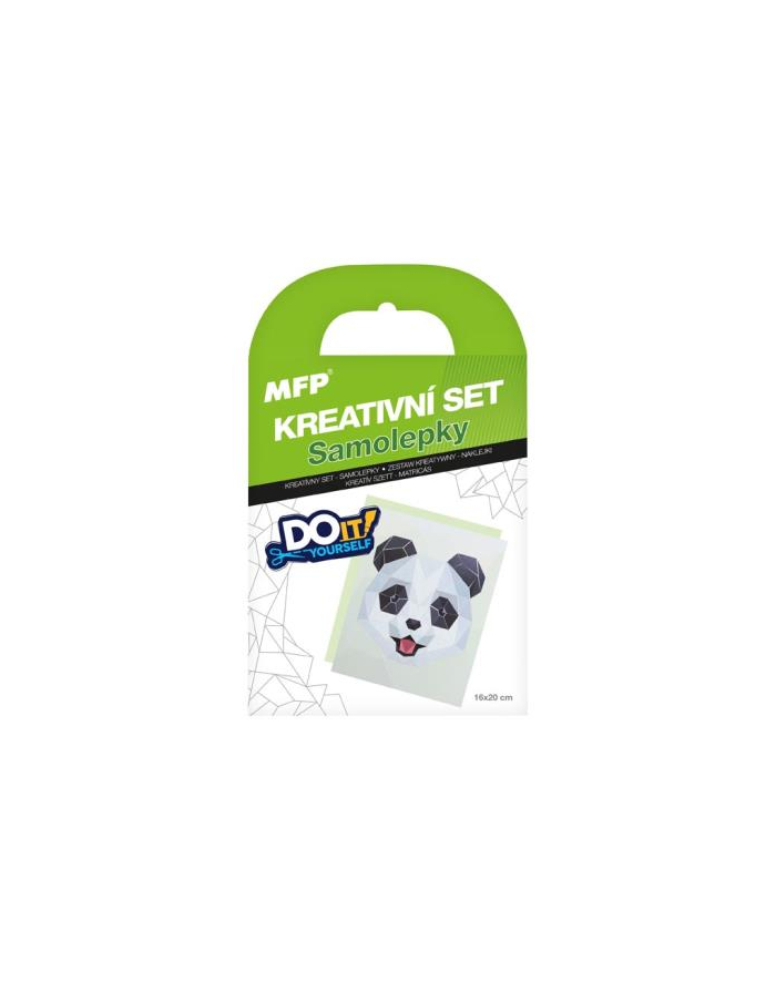 Zestaw kreatywny - naklejki panda MFP 1042137 główny