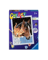 Malowanka CreArt dla dzieci: Koń i kotek 202171 RAVENSBURGER malowanie po numerach - nr 1
