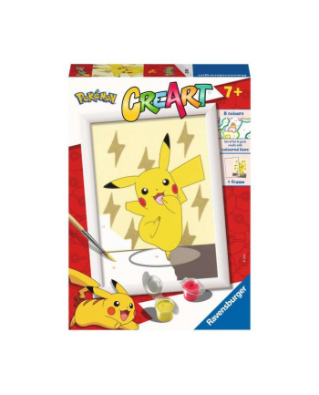 Malowanka CreArt dla dzieci: Pokemon 202416 RAVENSBURGER malowanie po numerach