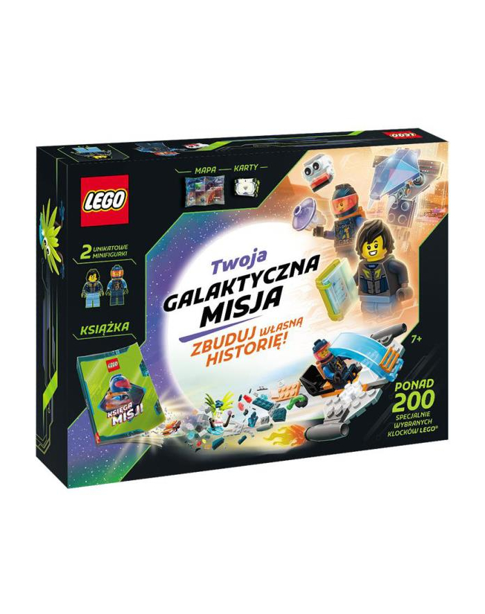 ameet Książka LEGO. Twoja galaktyczna misja. Zbuduj własną historię! Z CPS-6601 główny